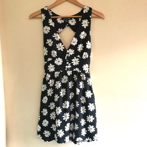 Black Daisy Dress